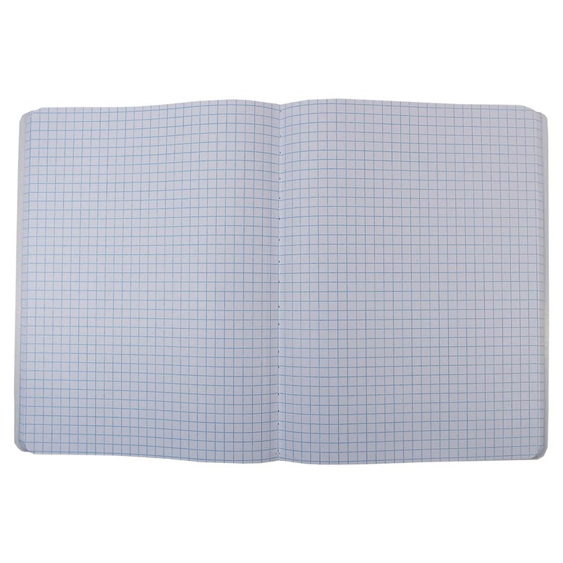 Top Flight Sewn Marble Composition Book  Black/White  Quad Rule  4 Squares per Inch  9.75 x 7.5 Inches  100 Sheets (41320) - Image 4